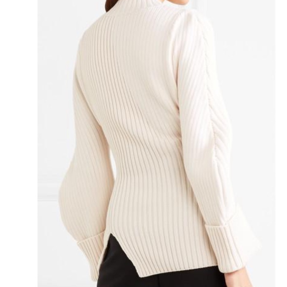Jacquemus Knit Sweater In Light Pink - Picture 5 of 7
